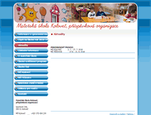 Tablet Screenshot of mskolovec.cz